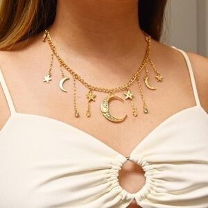 Celestial Tassel Necklace